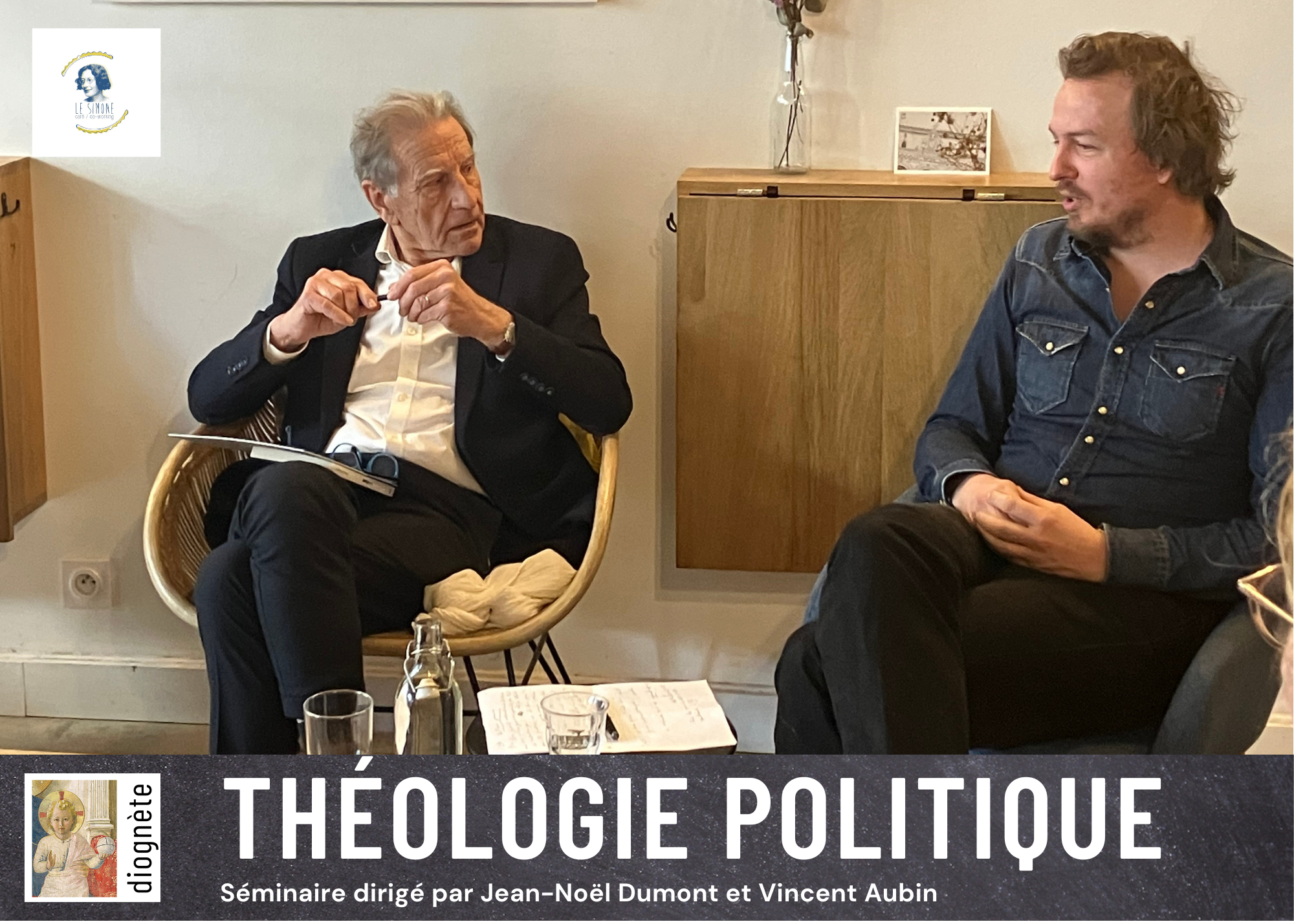 SAISON 2 – 9  – DÉBAT Foucaud GIULIANI – Jean-Noël DUMONT – Vincent AUBIN (+ la salle)  » Quel rôle politique pour les chrétiens »